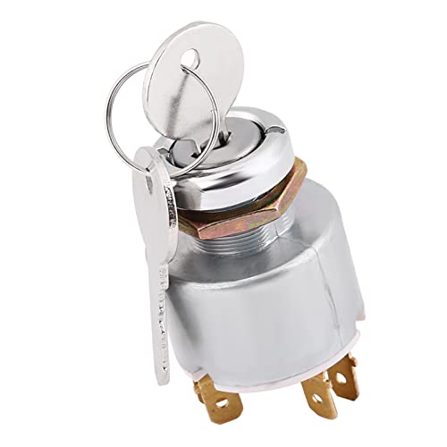 Interruptor de Encendido del Motor Universal para Auto, 12V, 3 Posiciones ON OFF, con 2 Llaves, SPB501