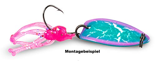 Iron Trout Moby Softbaits Gummibänder für Forellen, 17 Stück
