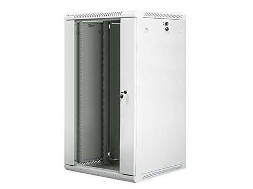 LANBERG WF01-6622-10S Lanberg Wall-Mounted Rack 19 demounted Flat Pack 22U/600x600mm pilka