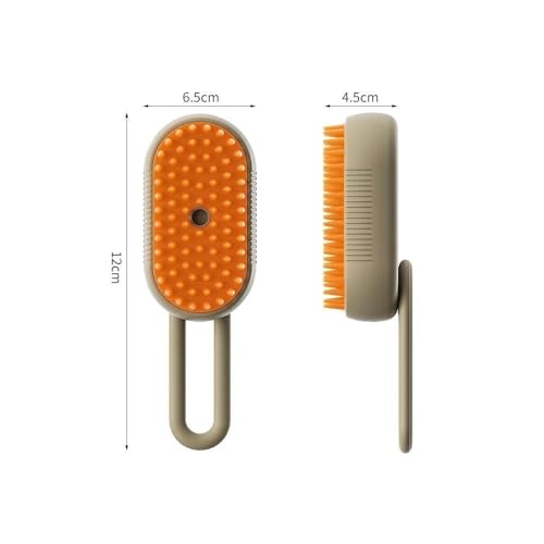 Escova A Vapor Para Gatos Cães 3 Em 1 Escovas Elétricas De Pêlos Pentes De Massagem Animais De Estim