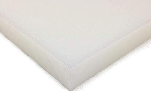 Plastic-Craft | Plastic Cutting Board Sheet, HDPE, White, 24" W x 36" L