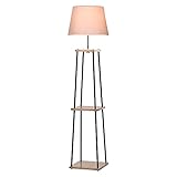 Vielseitig und gemütlich: Diese Stehlampe mit der Größe von L40 x B40 x H160 cm eignet sich perfekt für Büro, Wohnzimmer, Schlafzimmer oder überall dort, wo Sie sanftes Licht benötigen