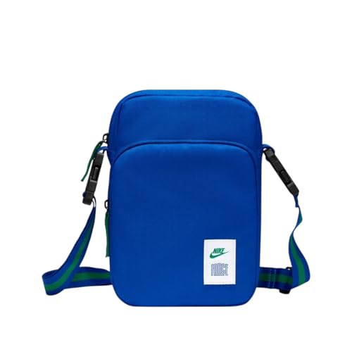 Bolsa Transversal Nike Heritage 4 Litros Unissex (Azul, Único)