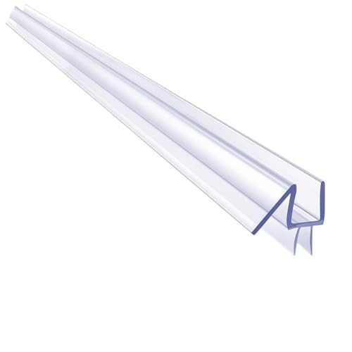 Wuyangcun Junta de ducha junta de sellado 50cm/19.69inch apta para vidrios de 6/8/10/12 mm de grosor (6mm)