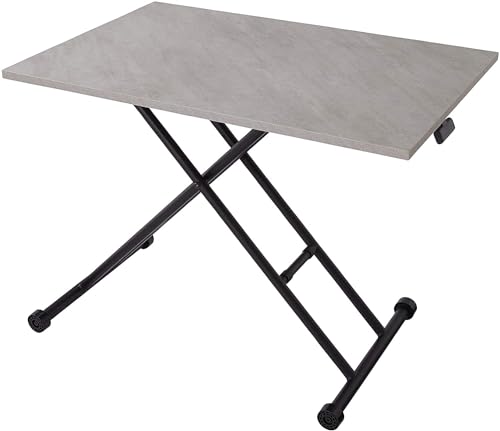 DEPOS �f�|�X �K�X�� ���~�e�[�u�� �嗝�Β� �O���[ 120×80cm