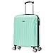 RAYKONG Maleta de Cabina ABS 55x40x20cm (44L) - Maletas de Viaje Pequeñas Ligeras 20 Pulgadas - Menta