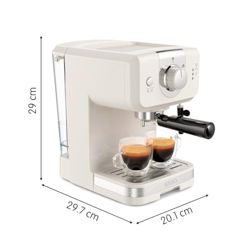 Cafeteira Arno Espresso Steam E Pump Opio Soleil Marfim SCSP 127v