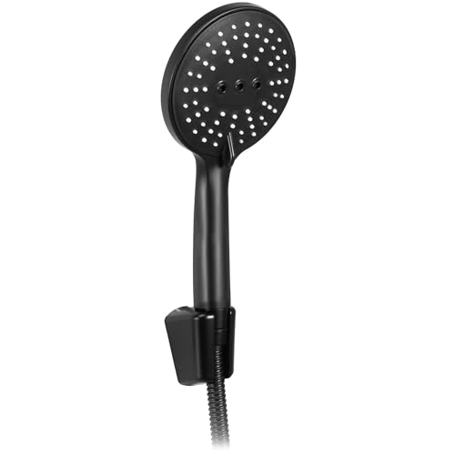 Robinet de baignoire avec douchette Clif Rea mitigeur salle de bain noir mat eau chaude froide