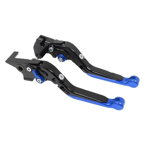Palancas de embrague freno YAMAHA YZF R3 2015-2020 y puños manillar color negro aluminio 7