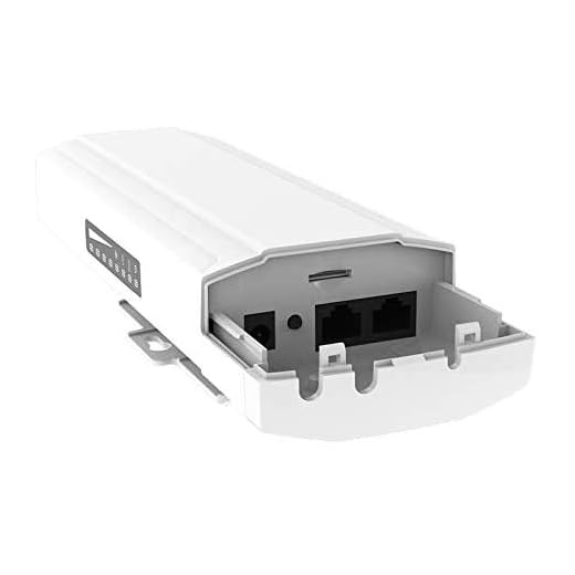 Outdoor 4G LTE Unlocked CPE Router with SIM Card Slot for AT&T, T-Mobile and Pronto SIM. CAT4 Modem with Long Range LTE Antenna for RVs, Boats, Remote and Rural Applications