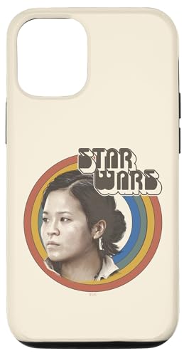 Coque iPhone 12 Star Wars Rose Tico protection antichoc Rose Tico retro rainbow