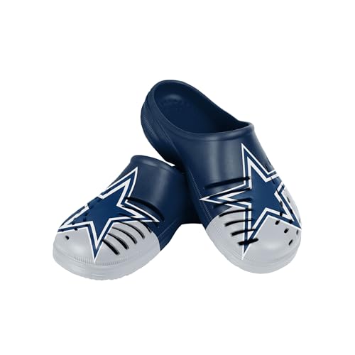 Image of FOCO Men's NFL Team Logo Garden Water Sandals Shoes Slipper Clogs