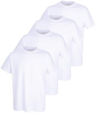 Götzburg Herren Basic T-Shirt mit Rundhalsausschnitt, 4er Pack