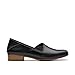 Clarks Collection Women's Juliet Trim Loafer, Black Leather, 11 Medium US