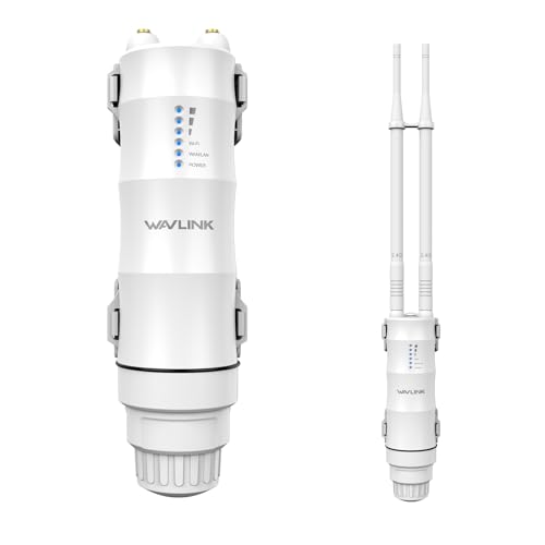 Outdoor WiFi Extender Long Range, WAVLINK 300 Mbps Outdoor Wireless ...