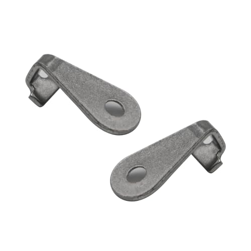 Image of MY MIRONEY 10PCS Mini Wall Hooks, Type 1 | Stainless Steel J-Shaped Mirror Hangers Hardware Photo Frame Hooks with Mounting Screws