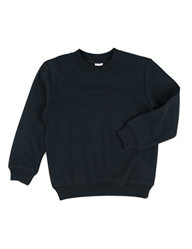 Image of Leveret Kids & Toddler Boys Girls Long Sleeve Sweatshirt Navy (Size 14 Years)
