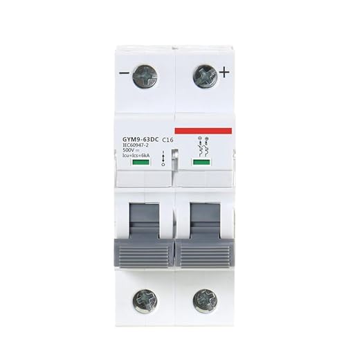 Disjoncteur Rail DC MCB 40A 500V 2P contre les risques de surchauffe