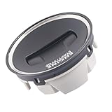 budebuse Decorative ABS ignition panel cover, easy installation, scratch protection, 3AA905219A for car models, car start button cover