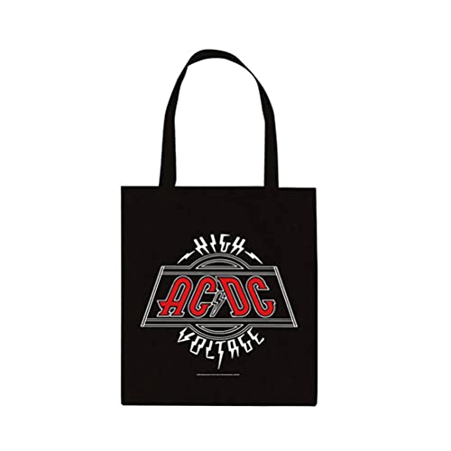 Bolsa de algodón de AC/DC multicolor para presumir de estilo rockero en tu día a día