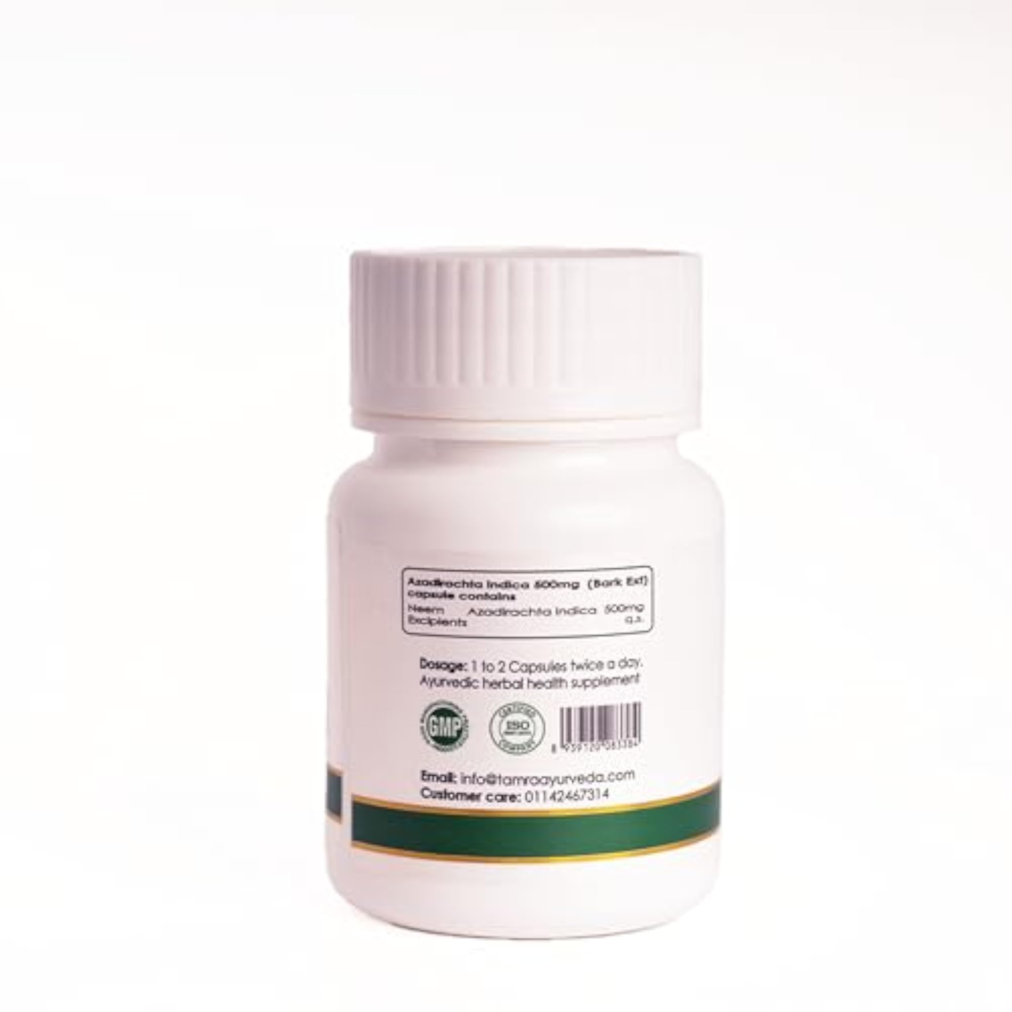 Tamra Ayurveda Neem Capsules, 30 Count