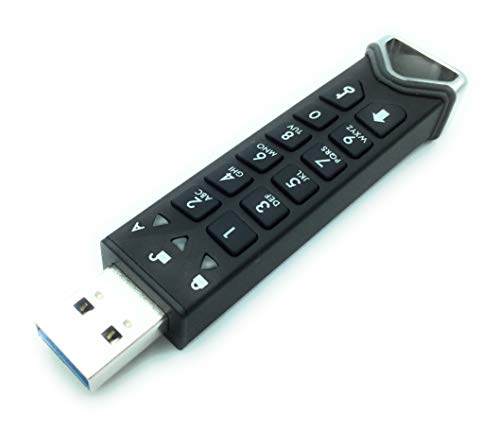 Istorage Datashur Pro2 256 Gb | Secure Flash Drive | Fips 140-2 Level 3 Certified | Password Protected | Dust/Water-Resistant | Is-Fl-Dp2-256-256 #TOP3