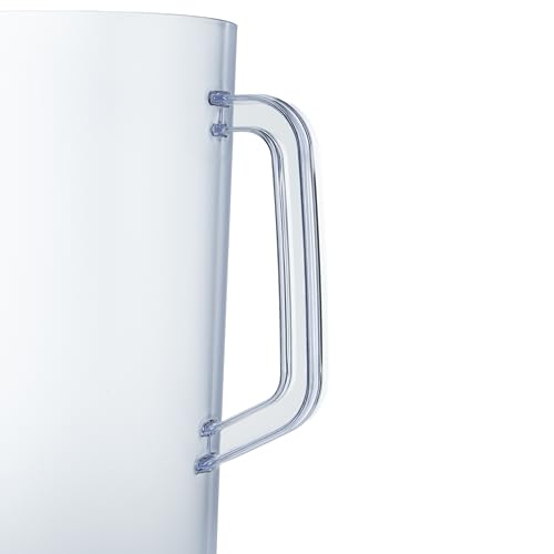 G.E.T. Heavy-Duty 1 Gallon Plastic Pitcher with Lid, Clear, BPA Free - Image 5