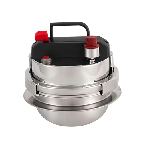 Olla a presión de acero inoxidable 1.2 L