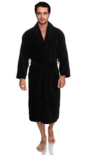 TowelSelections Men's Cotton Robe, Terry Cloth Luxury Spa Bathrobe