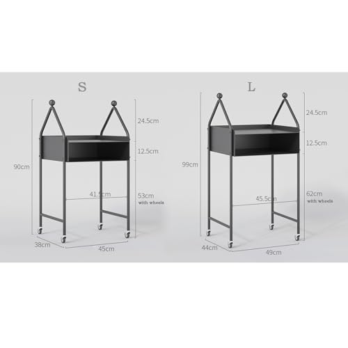Estante para robot de barrido con compartimento lateral compacto 3
