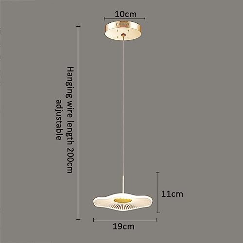 Lámpara colgante de comedor para techos altos candelabro de salón de 3 luces 2