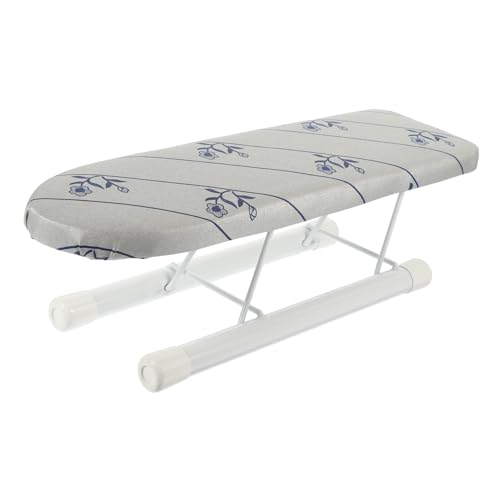 GRIRIW Mini Tabletop Ironing Board Portable Ironing Sleeve Rack for Use Compact Design for Garment Steamers and Tailoring and Stable Support