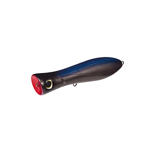 Yo-Zuri R1155-CGHB Bull Pop Floating Lure, Ghost Black