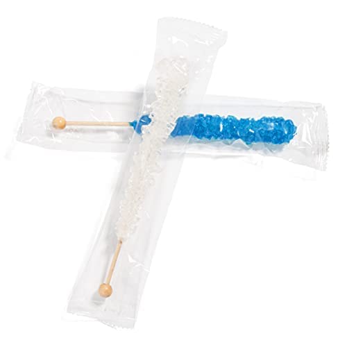 Hanukkahrockcandysugarstickskoshercertified18indivwrappedbluewhite  Urban Country Home Decor Hanukkah rock candy sugar sticks kosher certified 18 indiv wrapped blue white  urban country home decor