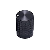 【360-Grad-Drehknopf】 360-Grad-Drehknopf mit Laser-Lasergravur angezeigtes Symbol zur einfachen Steuerung des Potentiometers. Passend für Wellenlochdurchmesser. : 6mm/ 0,23