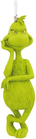Hallmark Dr. Seuss How the Grinch Stole Christmas! Ornament, Green, H 8.2cm by W 2.2cm by L 2.1cm, 25574053