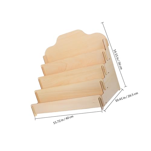 Présentoir à cartes de vœux en bois de lime design épuré - 3