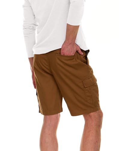 Wrangler Cargo Shorts for Men Big and Tall - Stretch Twill Casual Shorts - image 5