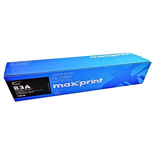 Cartucho De Toner Compatível com HP, Maxprint, CF283A, Preto