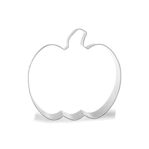 Keewah Pumpkin Cookie Cutter, 4 x 3.8 inch, Stainless Steel
