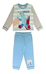 In the Night Garden, Boys Pyjamas featuring Iggle Piggle and Makka Pakka, 2 Piece Set, Grey/Blue Age 2-3 Years