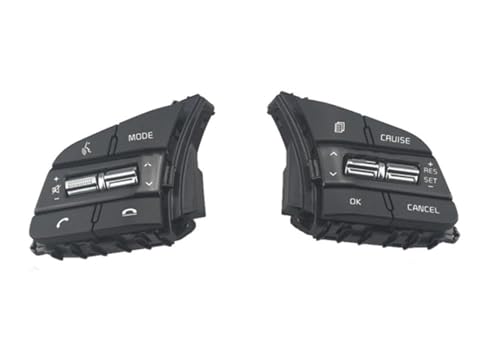 Boutons de volant pour KIA K3 2019-2023 régulateur de vitesse audio rétroéclairé