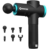 power source type: Baterías Mini pistola de masaje, dispositivo de masaje para cuello, hombros, espalda, masajeador de mano con tecnología AI, 6 cabezales de masaje y 8 velocidades