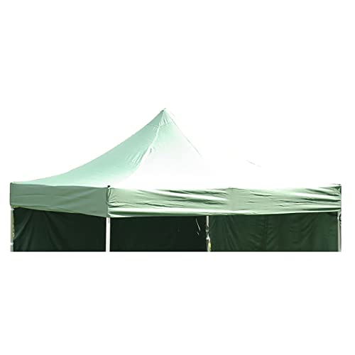 Nexos Pavillondach Ersatzdach für Profi Falt-Pavillon 3x3m - Dachplane 270g/m² 300D PVC-Coating versiegelte Nähte wasserdicht – Farbe: grün