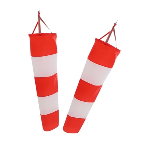 Parliky 2piezas Bolsa De Viento Antiviento para Jardín Decoración Exterior De Bandera Indicador De Dirección De Viento Oxford para Eventos Al Aire y Celebraciones