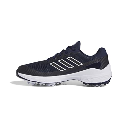 adidas Men's ZG23 Vent Golf Shoes, Collegiate Navy/Footwear White, 10
