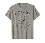 Drum Line - all about the bass tee for Marching Band T-Shirt