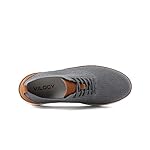 VILOCY Men's Casual Dress Sneakers Oxfords Business Mesh Breathable Walking Shoes Tennis Comfortable - Image 4
