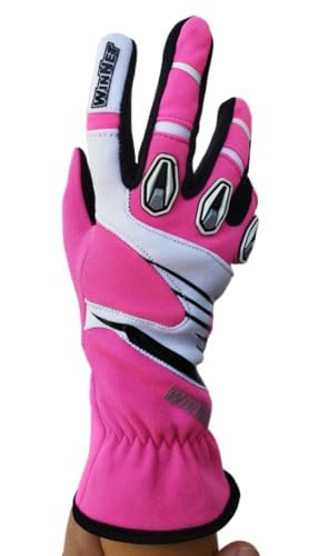 WinNet Guanti guantini per Go-Kart da bimbo bambino per mini Go Kart karting corsa sportivi traspiranti non Omologati