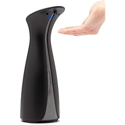 Desinfectante Automatico Umbra Otto Dispensador 250ml automático para jabón y desinfectante de manos, Negro/Gris carbón